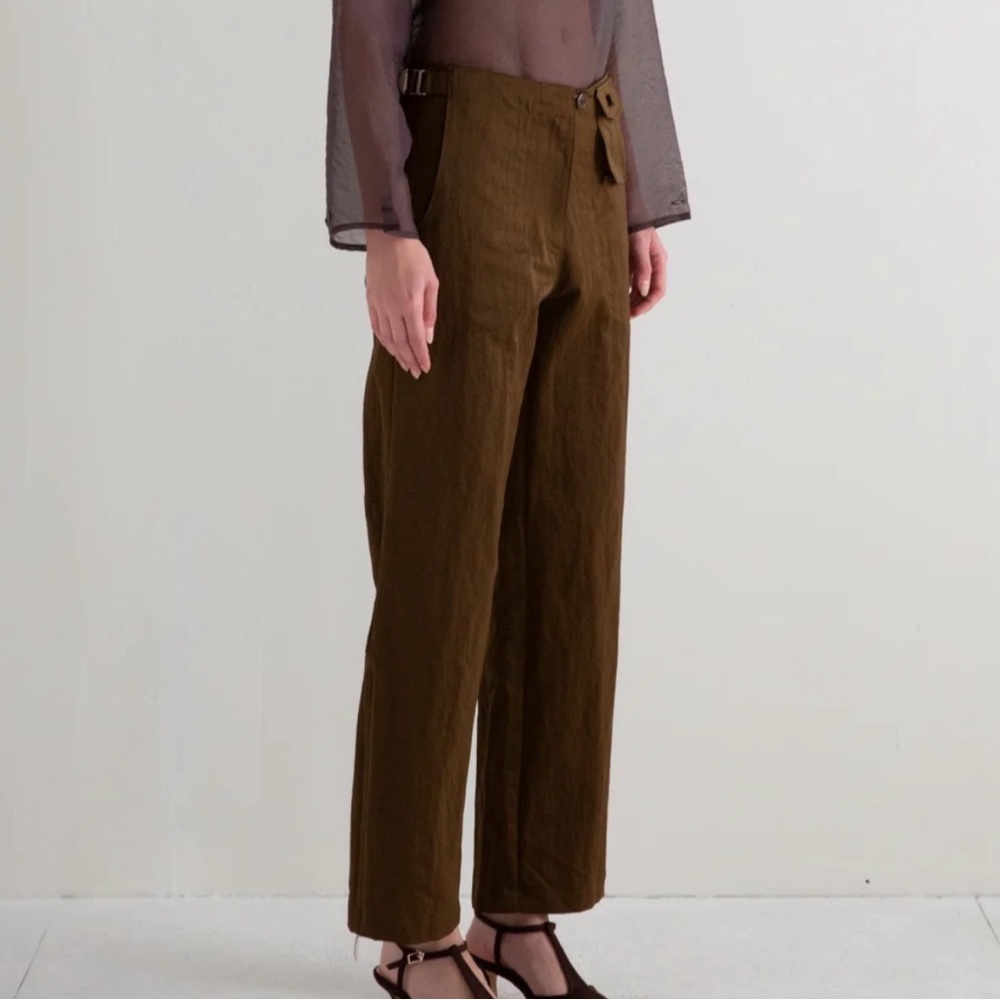 Peche Posie Pant Brown NWT